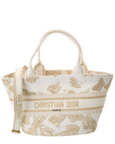 Dior Hat Canvas Basket Bag
