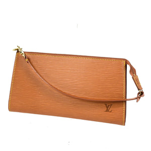 Louis Vuitton Pochette Accessoires  Leather Clutch Bag
