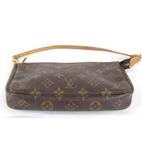 Louis Vuitton Pochette Accessoire  Canvas Clutch Bag