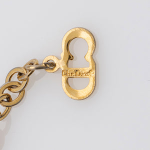 Dior Crystal Heart Necklace