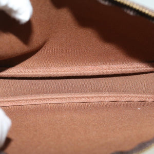 Louis Vuitton Pochette Accessoire  Canvas Clutch Bag