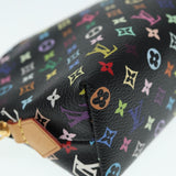 Louis Vuitton Trousse A Maquillage Brush  Canvas Clutch Bag