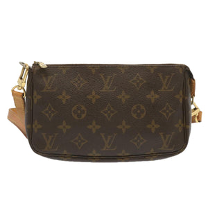 Louis Vuitton Pochette Accessoires  Canvas Clutch Bag