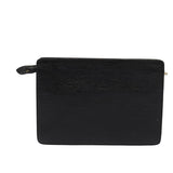 Louis Vuitton Epi Pochette Homme Clutch Bag Black Noir