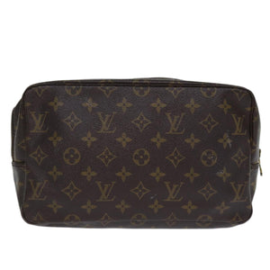 Louis Vuitton Trousse De Toilette  Canvas Clutch Bag