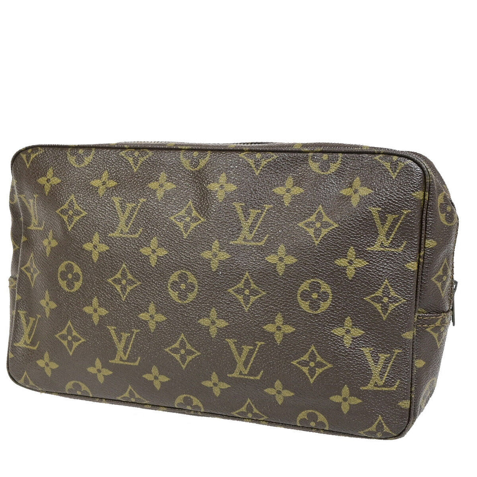 Louis Vuitton Trousse Toilette 28  Canvas Clutch Bag