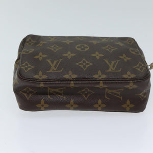 Louis Vuitton Trousse De Toilette 18  Canvas Clutch Bag