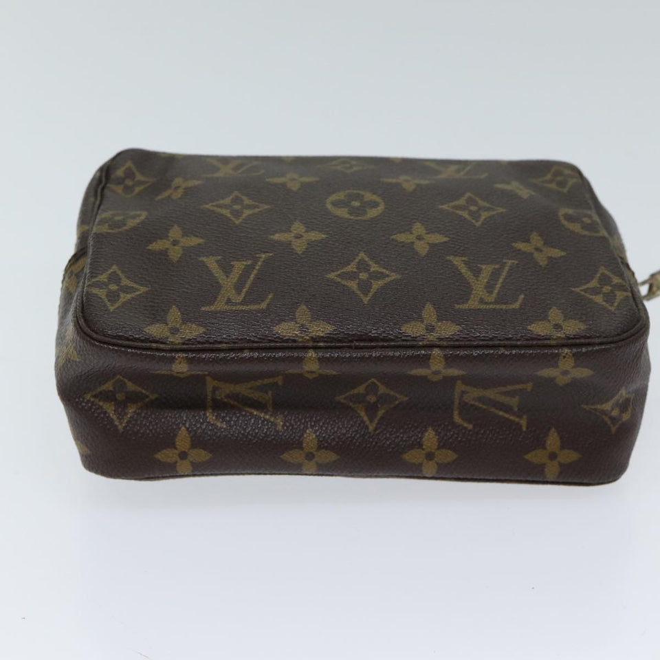Louis Vuitton Trousse De Toilette 18  Canvas Clutch Bag