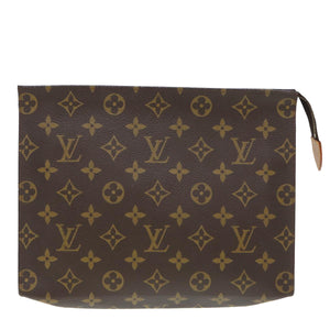 Louis Vuitton Poche Toilette  Canvas Clutch Bag