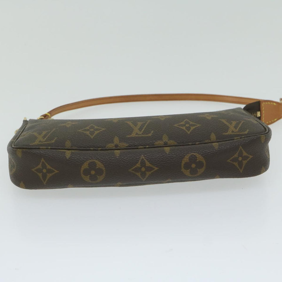 Louis Vuitton Pochette Accessoire  Canvas Clutch Bag