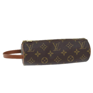 Louis Vuitton Trousse Rond  Canvas Clutch Bag