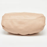 Bottega Veneta Beige Leather Classic Pouch Clutch