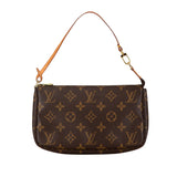 Louis Vuitton Pochette Accessoires  Canvas Clutch Bag