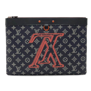 Louis Vuitton Apollo Pochette  Canvas Clutch Bag