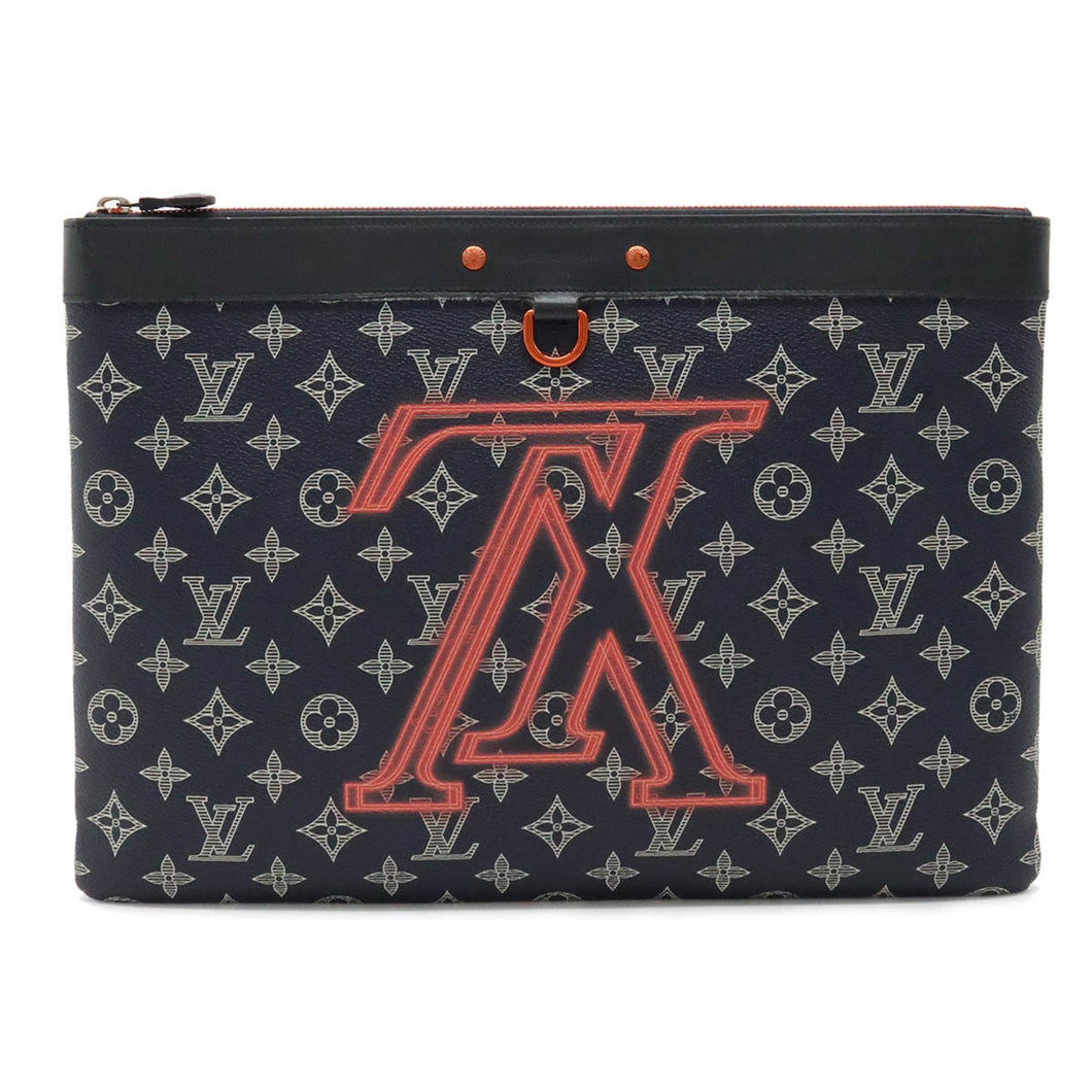 Louis Vuitton Apollo Pochette  Canvas Clutch Bag