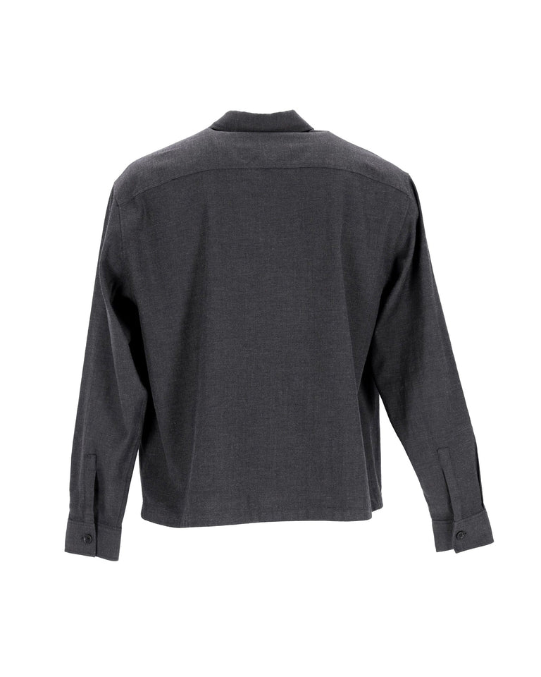 Dior Button Down Shirt in Dark Grey Laine