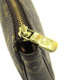 Louis Vuitton Pochette Accessoire  Canvas Clutch Bag