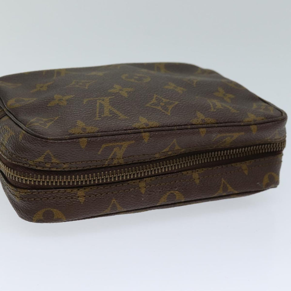 Louis Vuitton Poche Toilette 19  Canvas Clutch Bag