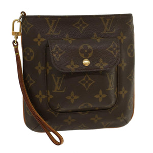Louis Vuitton Partition  Canvas Clutch Bag