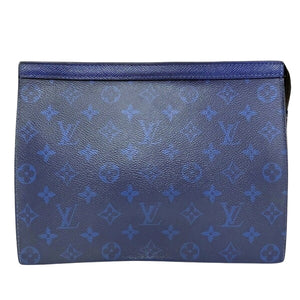Louis Vuitton Pochette Voyage  Canvas Clutch Bag