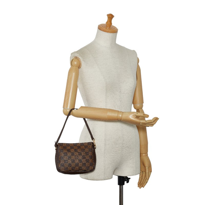 Louis Vuitton Damier Toulouse  Accessory Pouch N51982 Brown PVC Leather  Louis Vuitton
