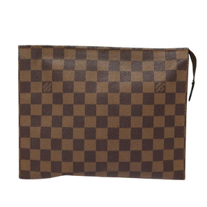 Louis Vuitton Poche Toilette  Canvas Clutch Bag