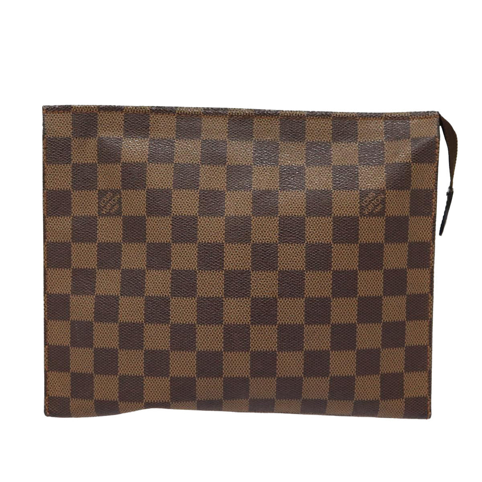 Louis Vuitton Poche Toilette  Canvas Clutch Bag