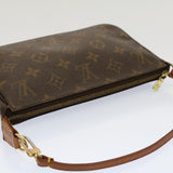 Louis Vuitton Pochette Accessoire  Canvas Clutch Bag