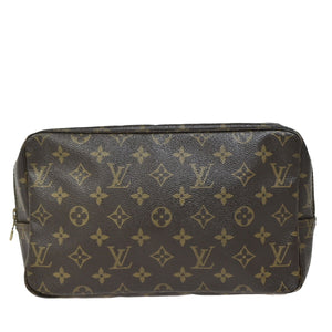 Louis Vuitton Trousse Toilette 28  Canvas Clutch Bag