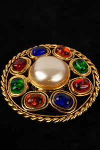 Broche multicolore Chanel