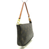 Louis Vuitton Pochette Accessoire  Canvas Clutch Bag