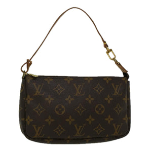 Louis Vuitton Pochette Accessoires  Canvas Clutch Bag