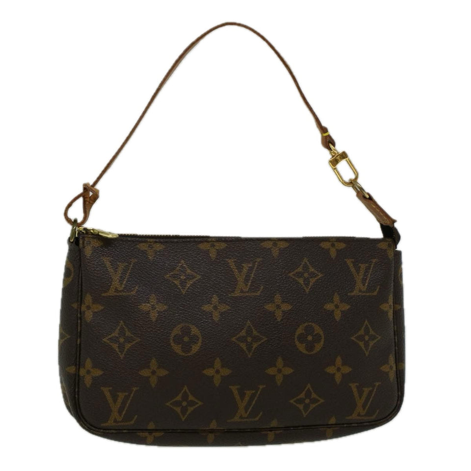 Louis Vuitton Pochette Accessoires  Canvas Clutch Bag