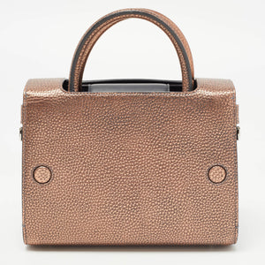 Dior Bronze Leather Mini Diorever Tote