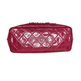 Chanel Vinyl Quilted Funny Tweed Tote Pink