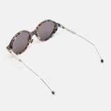 Dior Yellow Havana/green Mirrored Ox8Tw Umbrage Round Sunglasses
