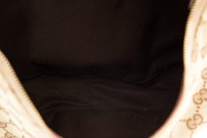 Gucci Tom Ford Era Vintage Monogram Crescent Shape Handbag