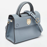 Dior Blue Leather Mini Diorever Tote