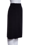 Chanel Black Pencil Skirt SZ 38