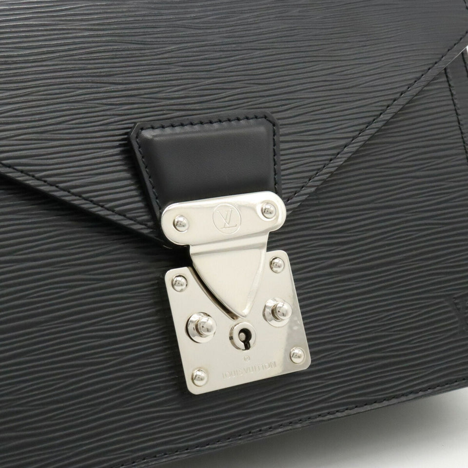 Louis Vuitton Sellier  Leather Clutch Bag