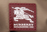 Burberry Red & Beige Nova Tote