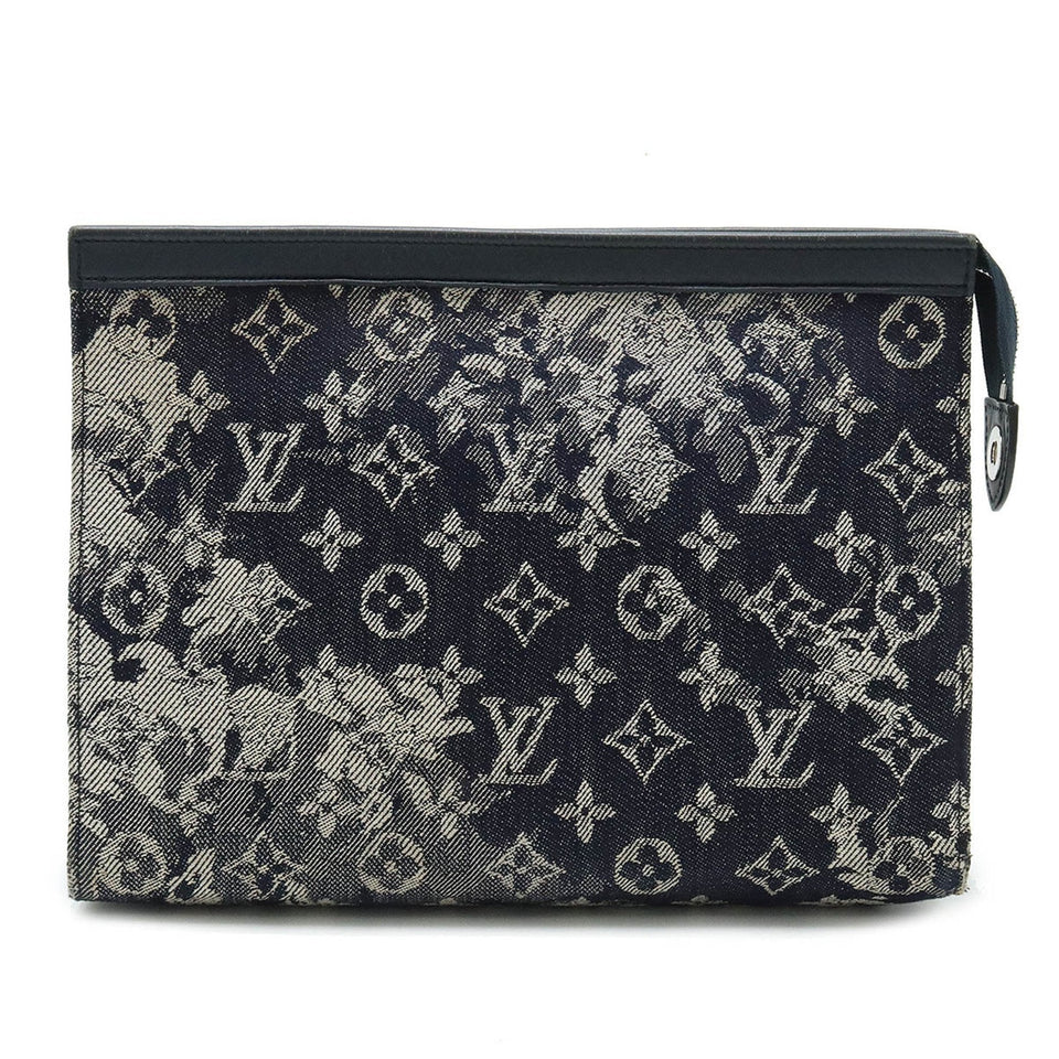 Louis Vuitton Pochette  Canvas Clutch Bag