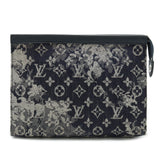 Louis Vuitton Pochette  Canvas Clutch Bag