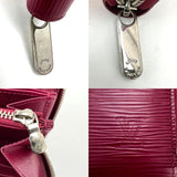 LOUIS VUITTON Zippy Epi  Pink Leather Wallet Clutch