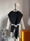 Luxury Louis Vuitton  Wrap Coat 023