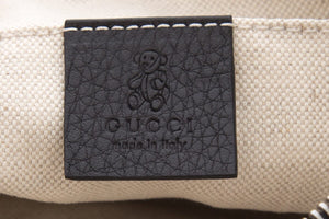 Gucci Black Small Pebbled Leather Soho Handbag