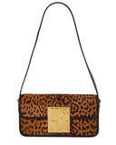 Dior Miss Dior Haircalf & Leather Shoulder Bag