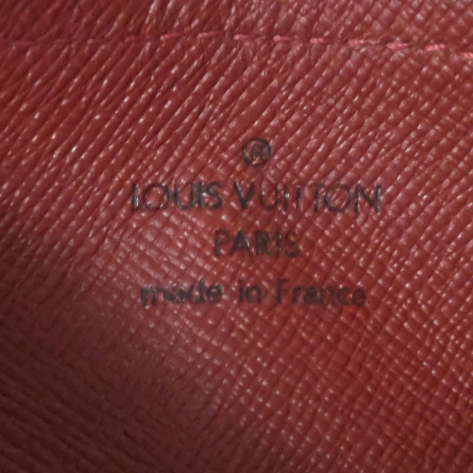Louis Vuitton Papillon  Canvas Clutch Bag