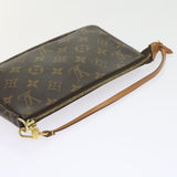 Louis Vuitton Pochette Accessoire  Canvas Clutch Bag
