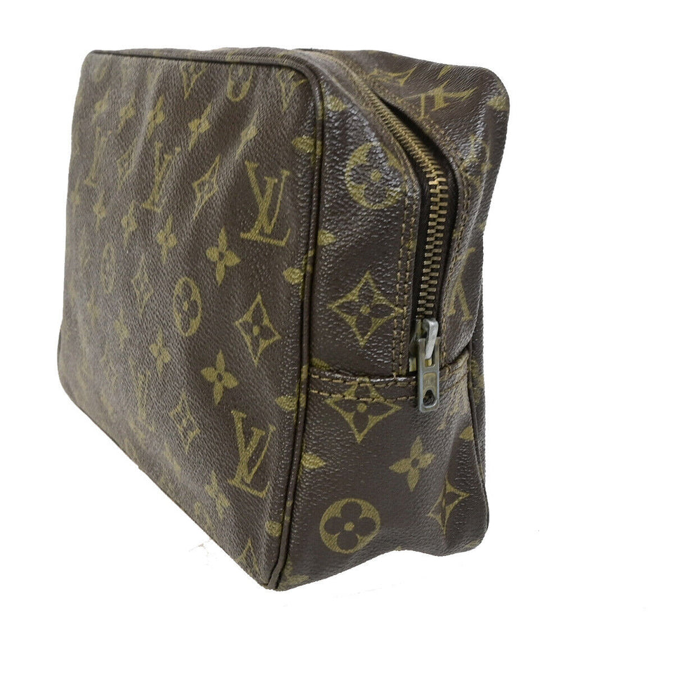 Louis Vuitton Trousse Toilette 28  Canvas Clutch Bag
